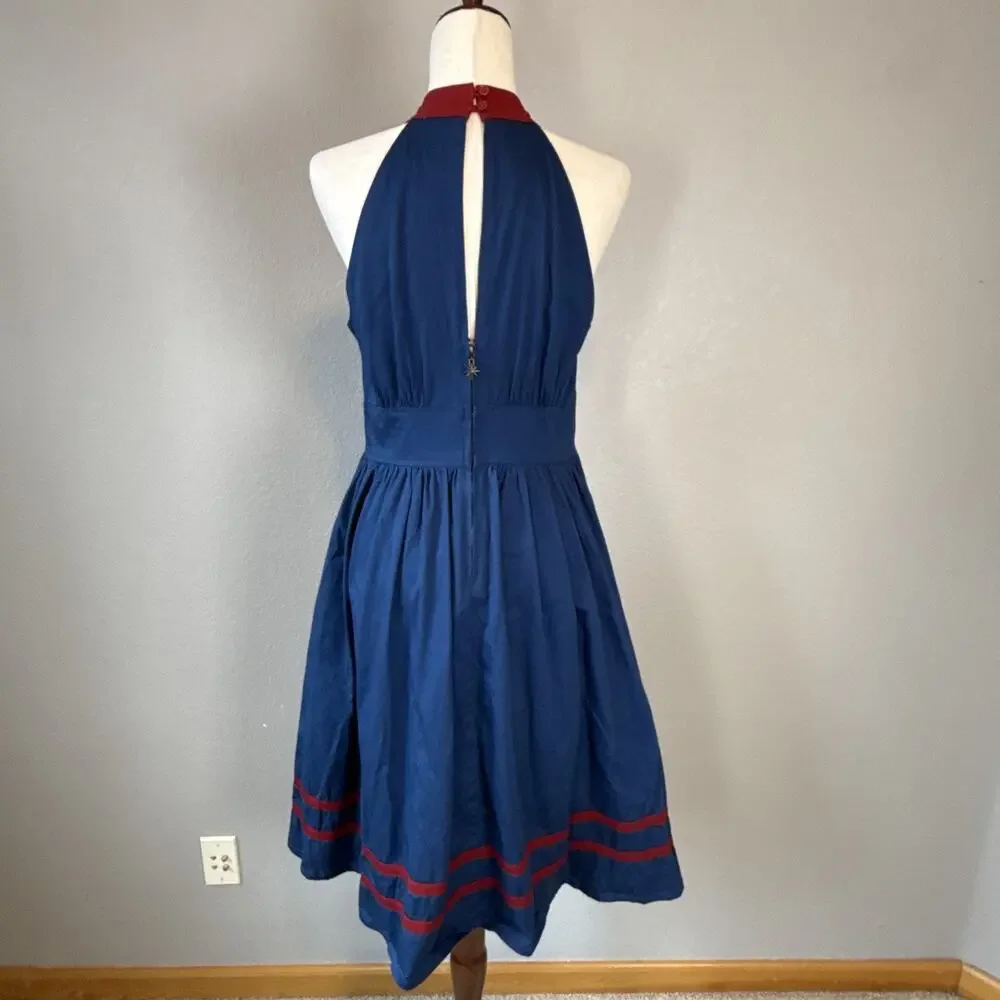Disney Parks The Dress Shop Womens Captain Marvel Dress by Her Universe Size L - Picture 7 of 12